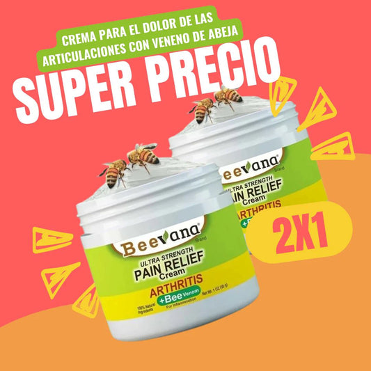 2X1 Crema para dolores articulares, Óseos y Musculares