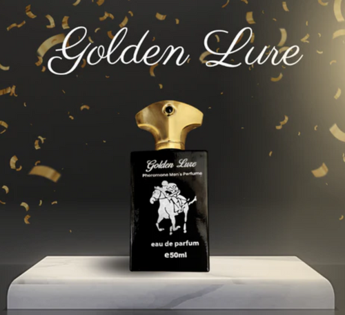 Nuevo Perfume Golden Lure Con Feromonas